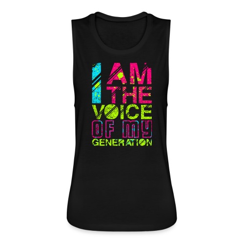 Voice of my generation - Women's Flowy Muscle Tank by Bella