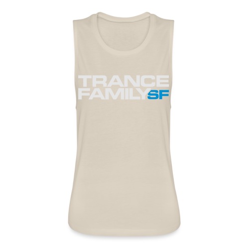 TFSF_Color White - Women's Flowy Muscle Tank by Bella