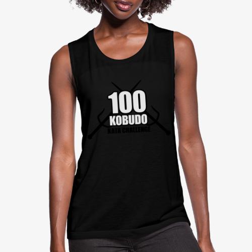 2016 100 Kobudo Kata Womens V-neck - Women's Flowy Muscle Tank by Bella
