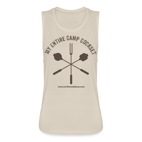 My Entire Camp Cookset - Women's Flowy Muscle Tank by Bella