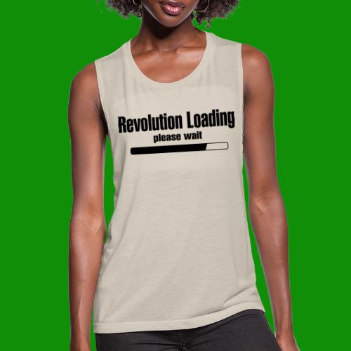 Revolution Loading - Women's Flowy Muscle Tank by Bella