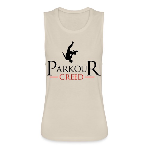 Parkour Creed - Women's Flowy Muscle Tank by Bella