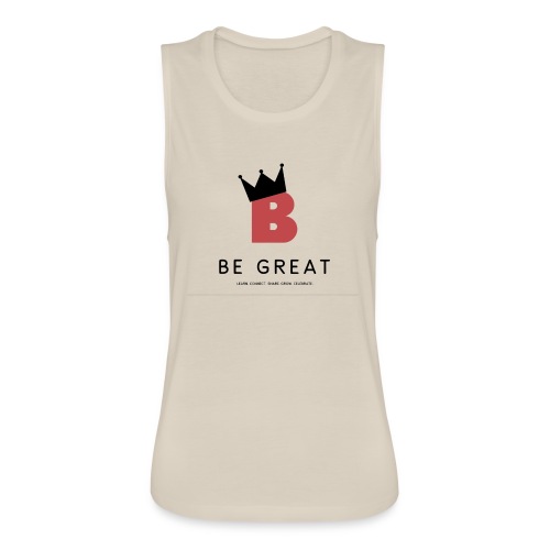 Be GREAT CROWN - Women's Flowy Muscle Tank by Bella