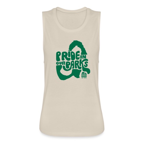 Pride in Our Parks Arches - Women's Flowy Muscle Tank by Bella