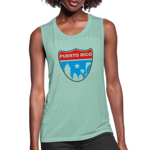 Puerto Rico Road - Women's Flowy Muscle Tank by Bella