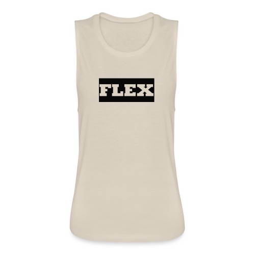 FLEX shirt designer - Women's Flowy Muscle Tank by Bella