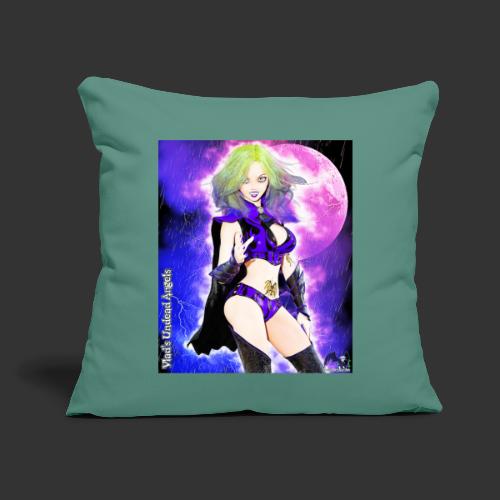 Vampiress Juliette Lightning F007 Anime - Throw Pillow Cover 17.5” x 17.5”