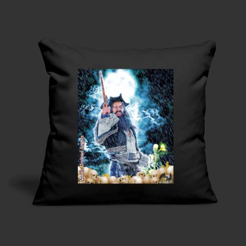 Undead Angels Vampire Pirate Bluebeard F002 - Throw Pillow Cover 17.5” x 17.5”