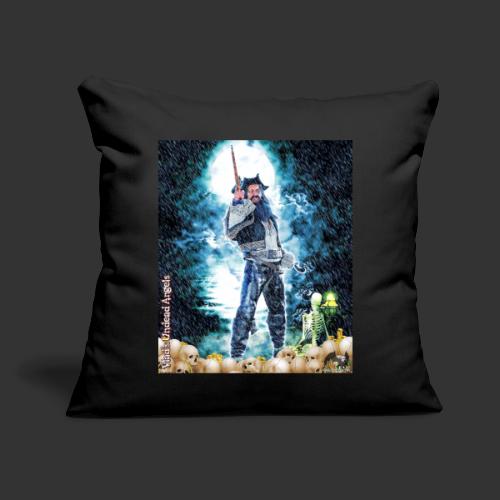Undead Angels Vampire Pirate Bluebeard F001 - Throw Pillow Cover 17.5” x 17.5”
