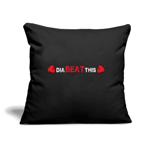 Afrinubi -DiabeatThis - Throw Pillow Cover 17.5” x 17.5”