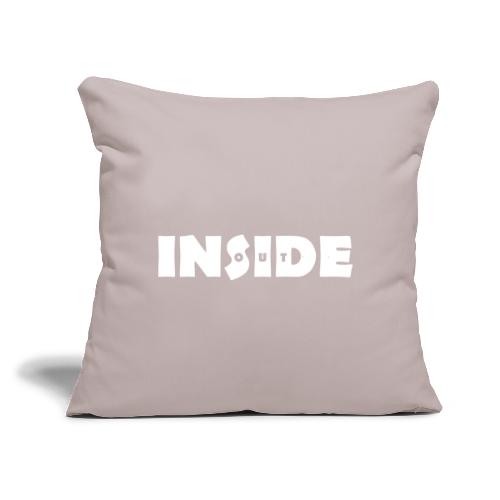 Inside Out - Throw Pillow Cover 17.5” x 17.5”