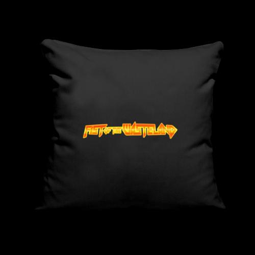 Fist of the Wasteland Logo - Throw Pillow Cover 17.5” x 17.5”