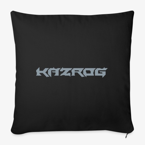 Kazrog Logo - Throw Pillow Cover 17.5” x 17.5”