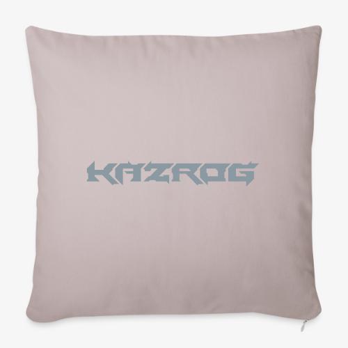 Kazrog Logo - Throw Pillow Cover 17.5” x 17.5”