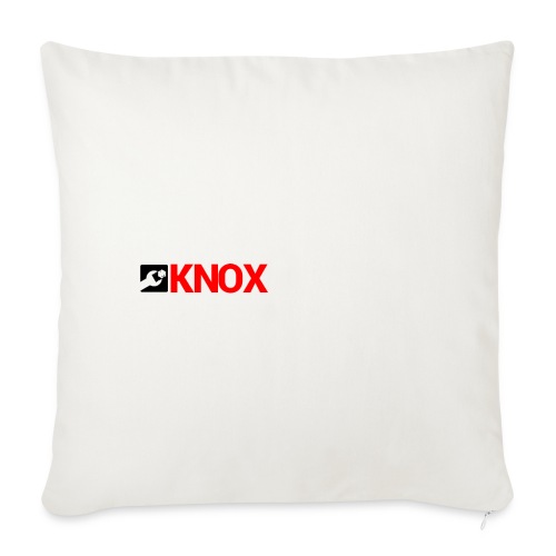Logo (Dark Background) - Throw Pillow Cover 17.5” x 17.5”