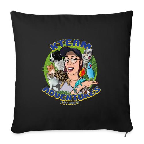 KTeam logo - Throw Pillow Cover 17.5” x 17.5”