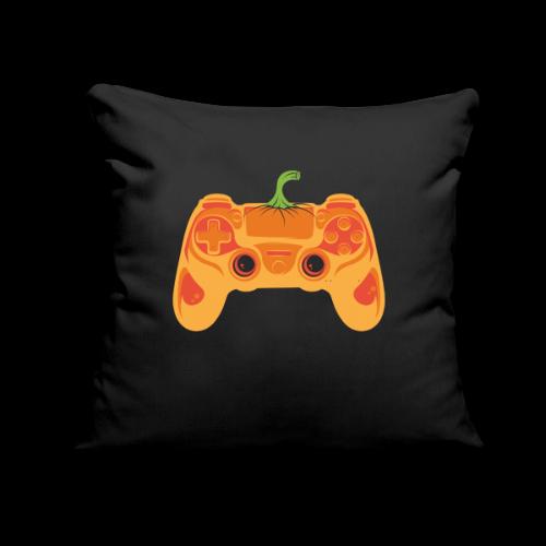 Pumpkin Spice Gaming Controller - Throw Pillow Cover 17.5” x 17.5”