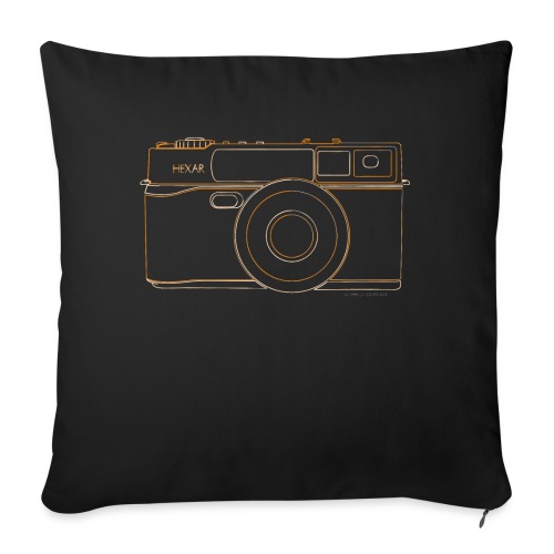 GAS - Hexar AF - Throw Pillow Cover 17.5” x 17.5”