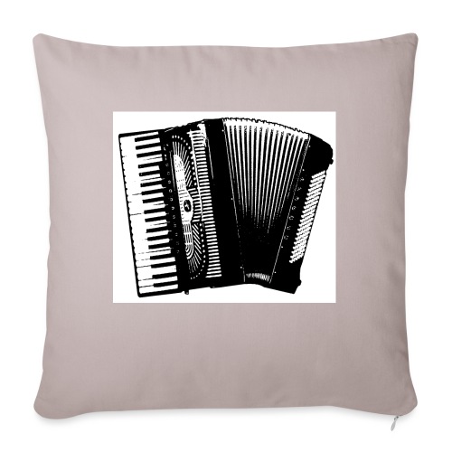 Accordian - Throw Pillow Cover 17.5” x 17.5”