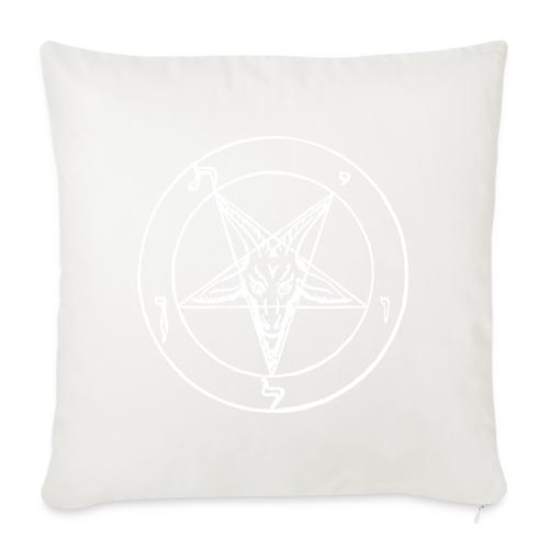 Maurice Bessy's Sigil of Baphomet - Throw Pillow Cover 17.5” x 17.5”