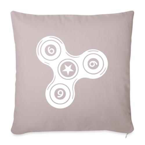 Fidget Sinner - Throw Pillow Cover 17.5” x 17.5”