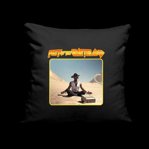 Fist Meditates - Throw Pillow Cover 17.5” x 17.5”
