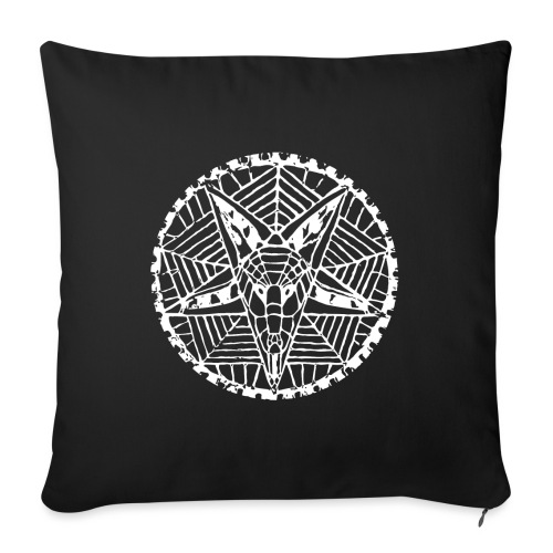 Corpsewood Baphomet - Throw Pillow Cover 17.5” x 17.5”