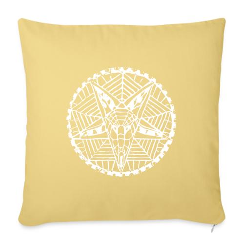 Corpsewood Baphomet - Throw Pillow Cover 17.5” x 17.5”