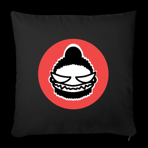 Gobrinz Logo Red Circle - Throw Pillow Cover 17.5” x 17.5”