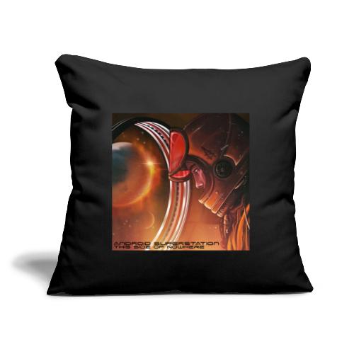 Android Superstation - This Side of Nowhere Poster - Throw Pillow Cover 17.5” x 17.5”