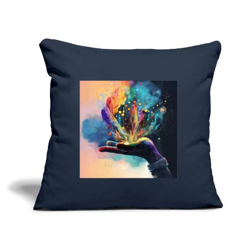 Incendium Amoris - Throw Pillow Cover 17.5” x 17.5”
