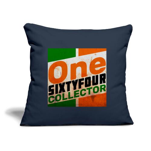 One Sixty Four -- vintage oil inspired design - Throw Pillow Cover 17.5” x 17.5”