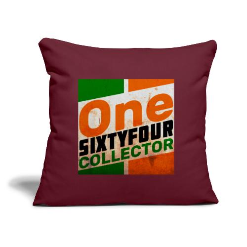 One Sixty Four -- vintage oil inspired design - Throw Pillow Cover 17.5” x 17.5”