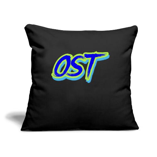 Ost Logo - Throw Pillow Cover 17.5” x 17.5”
