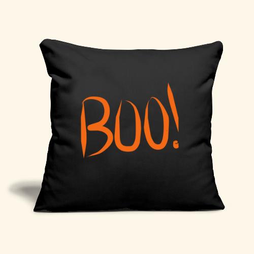 Boo! - Throw Pillow Cover 17.5” x 17.5”
