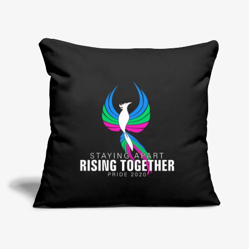 Polysexual Staying Apart Rising Together Pride - Throw Pillow Cover 17.5” x 17.5”