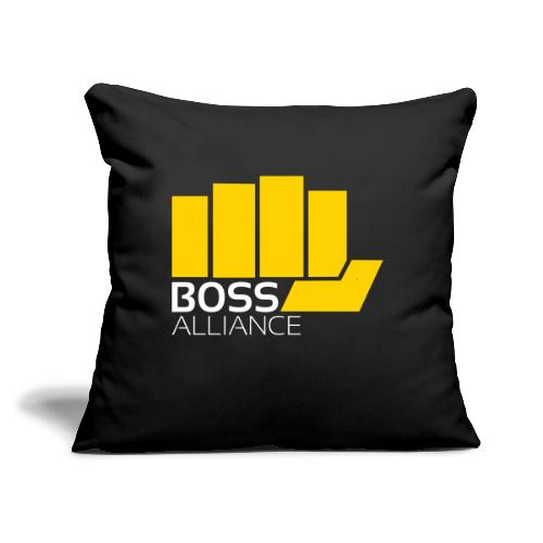 Everyone loves a gold fist - Throw Pillow Cover 17.5” x 17.5”