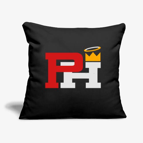 PH_LOGO3 - Throw Pillow Cover 17.5” x 17.5”