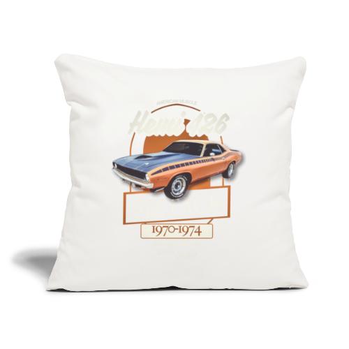 Hemi 426 - American Muscle - Throw Pillow Cover 17.5” x 17.5”