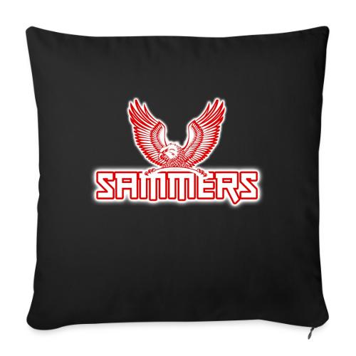 dont stop red eagle png - Throw Pillow Cover 17.5” x 17.5”