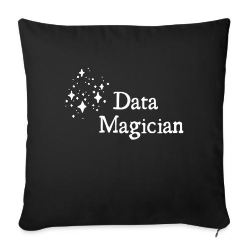 Data Magician - Throw Pillow Cover 17.5” x 17.5”