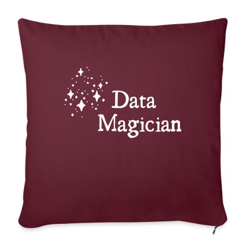 Data Magician - Throw Pillow Cover 17.5” x 17.5”