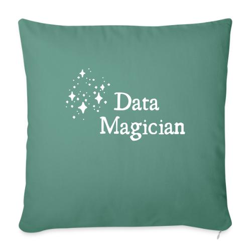 Data Magician - Throw Pillow Cover 17.5” x 17.5”