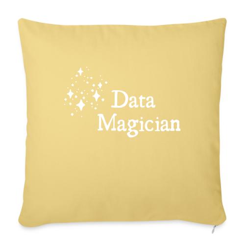 Data Magician - Throw Pillow Cover 17.5” x 17.5”