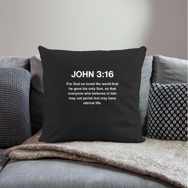 John 3:16 Christian Apparel – White