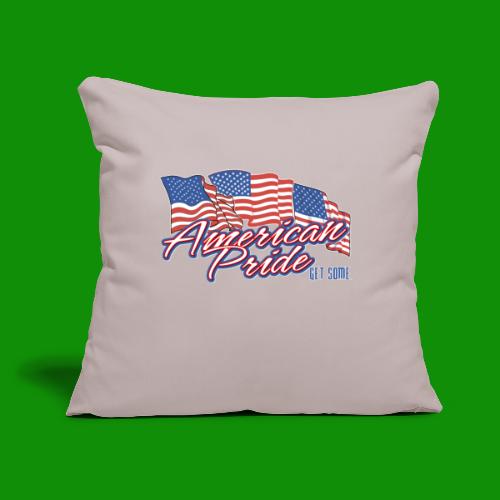 American Pride - Throw Pillow Cover 17.5” x 17.5”