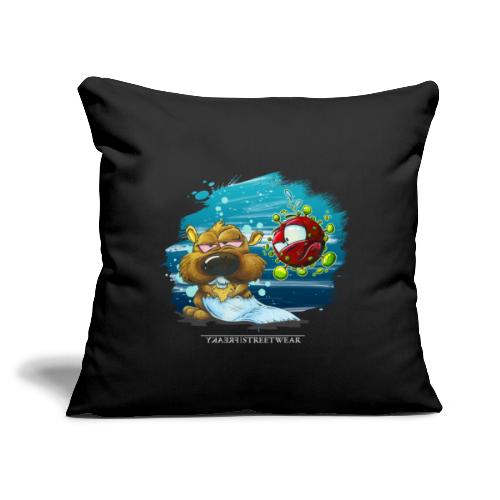 the tragic of life - Throw Pillow Cover 17.5” x 17.5”