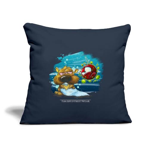 the tragic of life - Throw Pillow Cover 17.5” x 17.5”