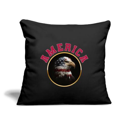 America Soars - Throw Pillow Cover 17.5” x 17.5”
