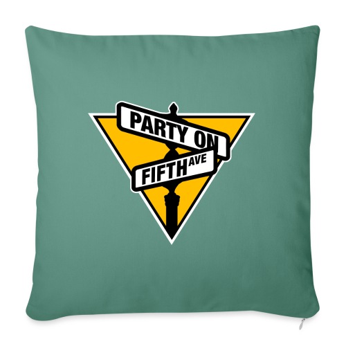 Party on Fifth Ave 2022 - Throw Pillow Cover 17.5” x 17.5”